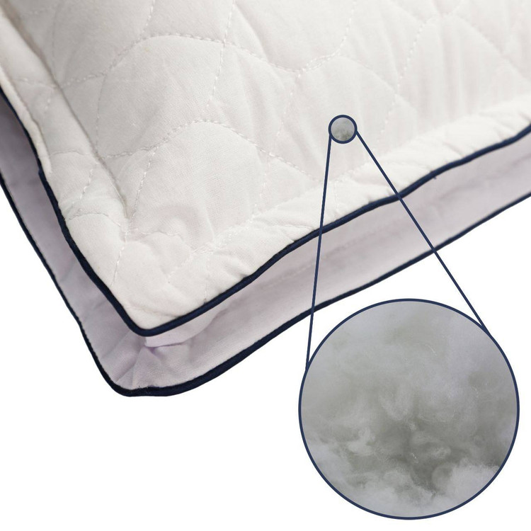 بالش ارگانیک میکرو آلوئه ورا ضد حساسیت و آنتی باکتریال ۵۰ در ۷۰