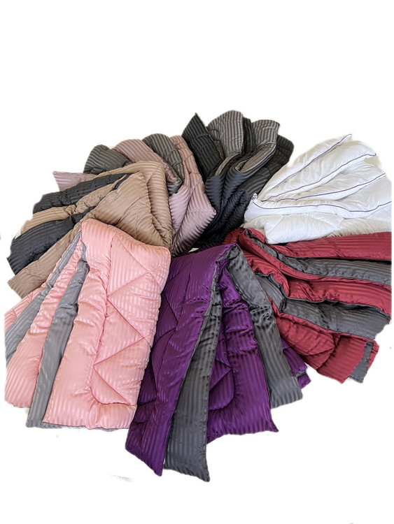 لحاف هتلی میکرو ژل 6 تیکه دو نفره ضد حساسیت سایز 220cm*2240cm