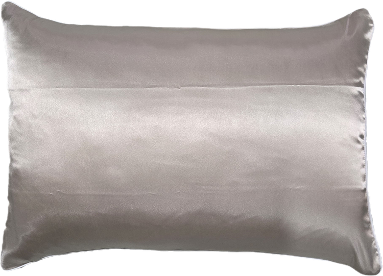 روی بالش ساتن( زیپ دار مغزی دوزی )