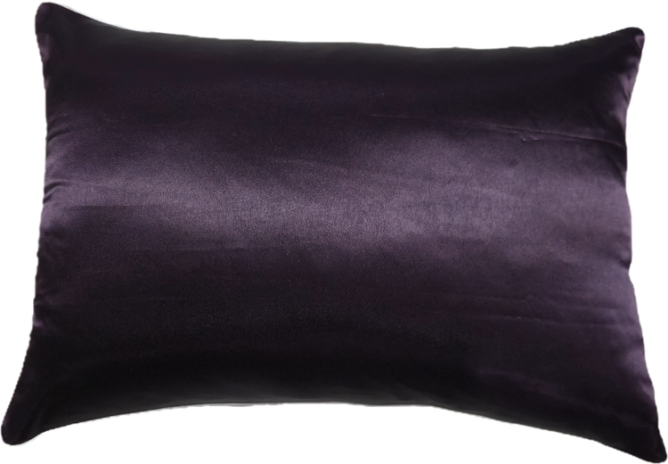 روی بالش ساتن( زیپ دار مغزی دوزی )